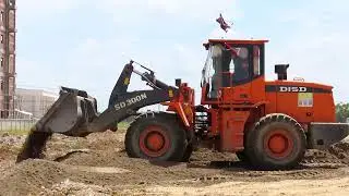 Wheel Loader Technique Landfill Process Bulldozer Moving dirt Large Capacity