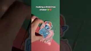 Get a month sticker today! #christmas #mintymlp #stickers #packanorderwithme #smallbusiness