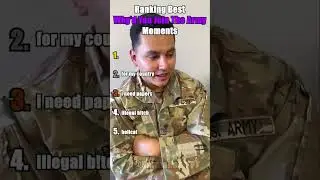 Ranking The Best Why'd You Join The Army Moments😂😂