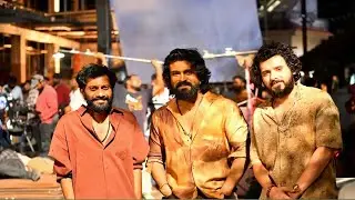 Behind the scenes of Chikiri song peddi movie #peddi #ramcharan #behindthescenes #jhanvikapoor#video