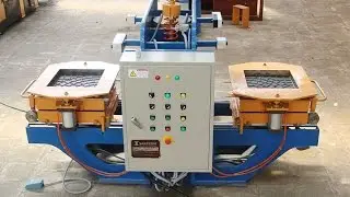 Hướng dẫn ép gạch terrazzo với máy ép 2 trạm TLS - 100T Sarycom