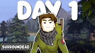 How To Survive Your First Day In Surroundead | Beginner's Guide Part 1