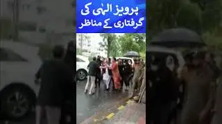 Footage of Pervaiz Elahi Arrest | Geo News