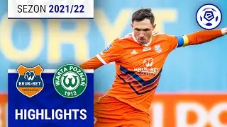 Bruk-Bet Termalica Nieciecza - Warta Poznań 1:0 | SKRÓT | Ekstraklasa 2021/22 | 24. Kolejka