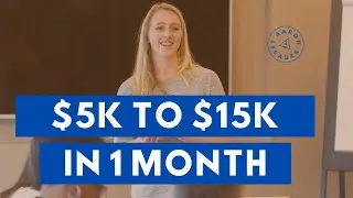 From $5,000 to $15,000 in 1 Month of Coaching with Aaron LeBauer | Amanda Zarriello
