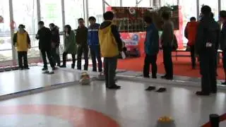 A lot of Chinese people love curling