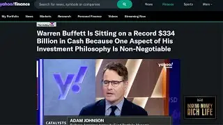 Warren Buffet Has $334 Billion in Cash Ep. 26