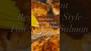 Something light for y&rsquo;all today! #PatNeely #PatNeelyBBQking  #Panseared #Salmon  #pescatarian