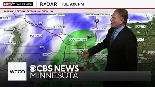 Overnight snowfall expected in Twin Cities