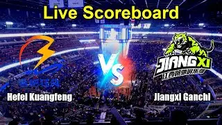 Hefei Kuangfeng vs Jiangxi Ganchi Live Score - China National Basketball League