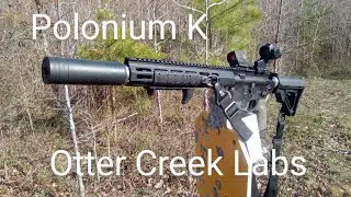 Otter Creek Labs Polonium K  overview and range testing @ottercreeklabs #shootingrange #viral
