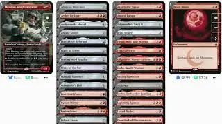 Описание колоды Maximus Knight Apparent для формата MTG Fallout Commander.