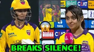 I Was Batting Well Yesterday Too😱Harleen Deol Anshwered on Retired Out