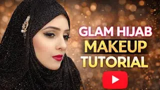  Glam Hijab Makeup Look | Soft Party Glam Tutorial Hijab Makeup Glam Look | Wedding Guest Makeup