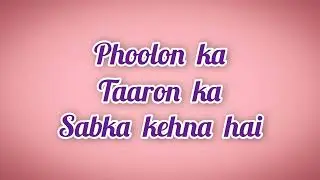 Phoolon ka taaron ka | Cover by Mellifluence
