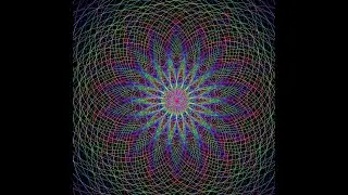 Growing Circle Spiral using Python (with turtle)