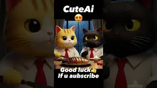 good communication skill cute cat #cat #cute #viral #shorts #ai