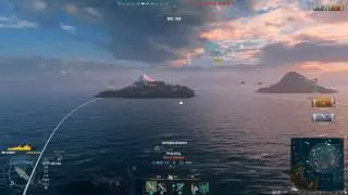 World of Warships - Kirov gameplay