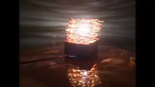 How to make ice cream stick lamp