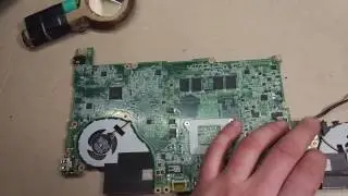 acer v5-552g, quanta ZRI, прикольный ремонт, проблема с шим