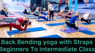Backbend With Straps Beginners To Intermediate Class Yoga with ||Master Suriya ||