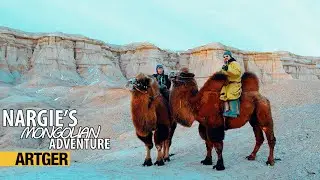 TSAGAAN SUVARGA: Fascinating Cliffs White Stupa of Mongolian Gobi | Nargie's Mongolian Adventure