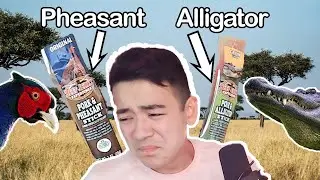 Taste Testing Disgusting Exotic Jerky
