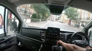 FORD CUSTOM TRANSIT DRIVING IN LONDON WATERLOO | LANDMARKS | POV DRIVE | LONDON DRIVE TOUR