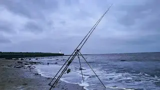 Whitley Bay After Dark &ndash; Beach Fishing for Cod