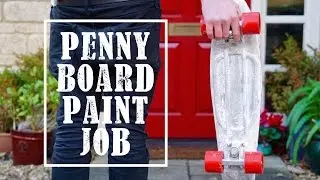 A 22 SECOND VIDEO: PENNY BOARD PAINT JOB