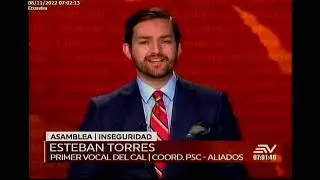 ENTREVISTA A ESTEBAN TORRES, PRIMER VOCAL DEL CAL. TEMA: ASAMBLEA: INSEGURIDAD08112022