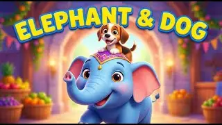 Elephant and Dog 🐘🐶 | Best Friends Forever | Kids Song