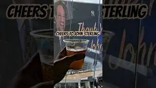 Cheers, John Sterling, your career was a HomeRun!#JohnSterlingRetirement #mlb #yankeenation