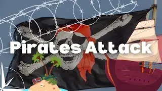 Pirates Attack | seaVoyage #usa #pirates #attackontitan #ship #oceanattack #bigships #shipattack
