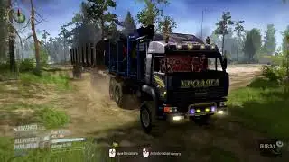 MudRunner |Best Game Play Upgrade Graphic 4k_2022   Black Kamaz FH 540