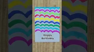 Birthday Card For Best friend #shorts #trending #viral #greetingcard #papercraft