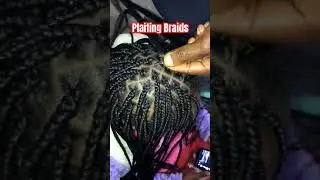 blaid plaiting tutorial #braidhairstylesforblackwomen #howtostylenaturalhair