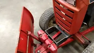 Wheel Horse Raider 10 Revival: кронштейн для переднего противовеса и крепление для эвакуатора.