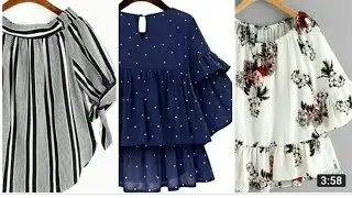stylish casual flower girl cap shirts designs cap shirts and top collections