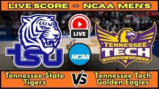 🔴 Tennessee State Tigers vs Tennessee Tech Golden Eagles | NCAA Men&rsquo;s Basketball | Live Score Dec 30