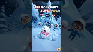 &ldquo;HELP! The Living Mountain&rsquo;s Chasing Fluri! 😱💨#animation #shortvideo