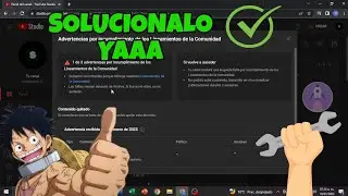 Como quitar STRIKES de tu CANAL de YOUTUBE
