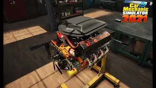 Hemi 426 Shaker Engine Restoration V8 - Car Mechanic Sim 2021