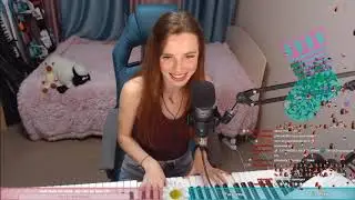 Стрим frecklesx! Боже, как она поет!