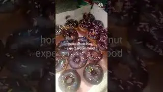 #ytshort #home made donut#expert frozen food