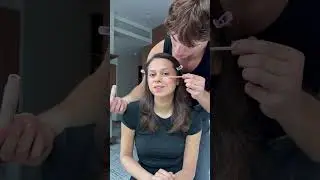 How did he do? 😱💓 He just did my FULL MAKE UP WOW #luxurymakeup #makeuporder