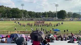 2019 Berkmar Mighty Marching Patriots at Anniston Competition