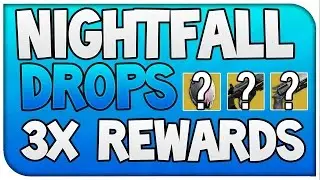 Destiny: Weekly Nightfall Loot Rewards Legendaries,Exotics! #11 - House Of Wolves!