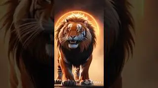 Tiger and Lion hybrid #reels #disney #funny #anime #animals #short