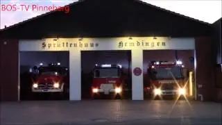 Freiwillige Feuerwehr Hemdingen r&uuml;ckt aus
